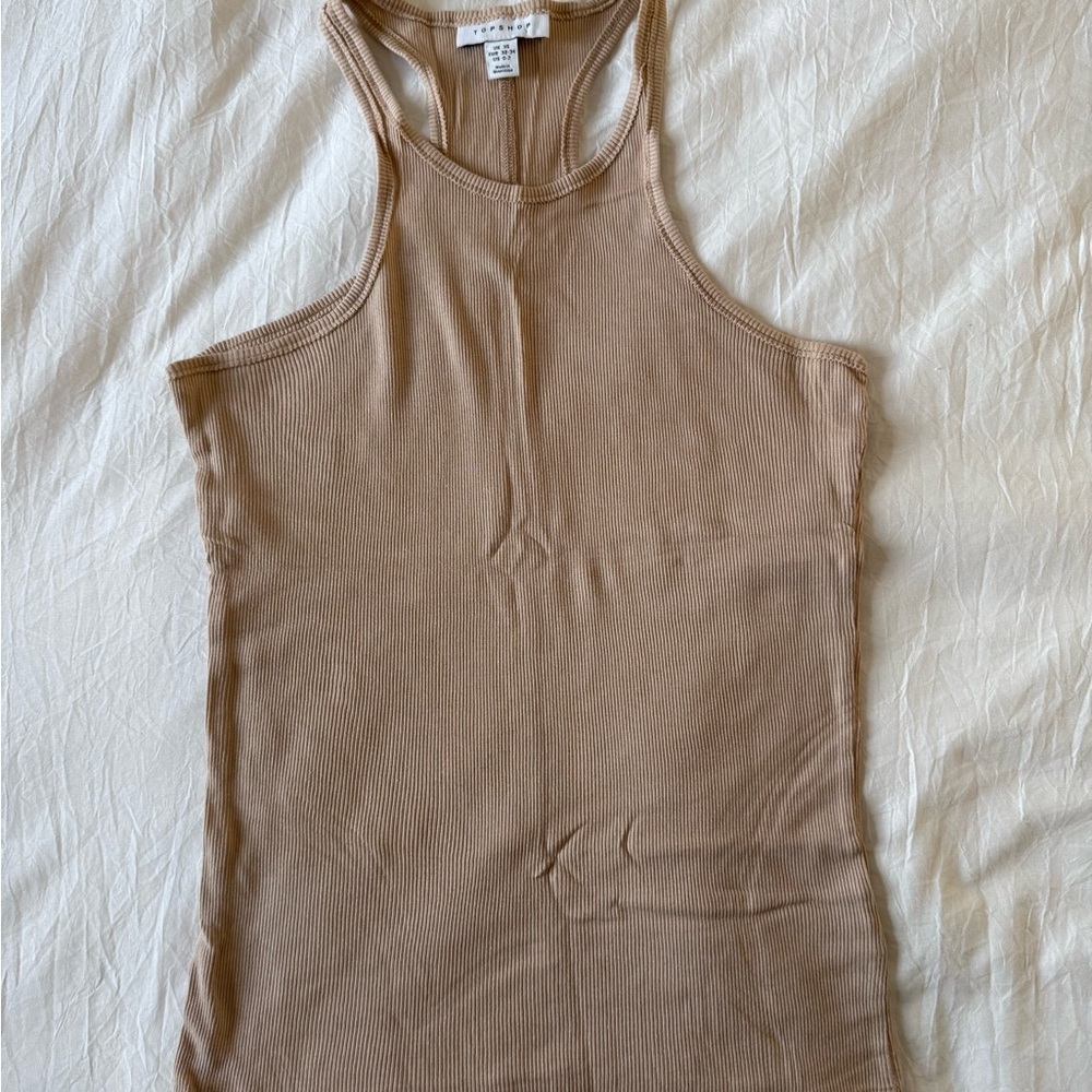 Topshop Racerback Tank Top